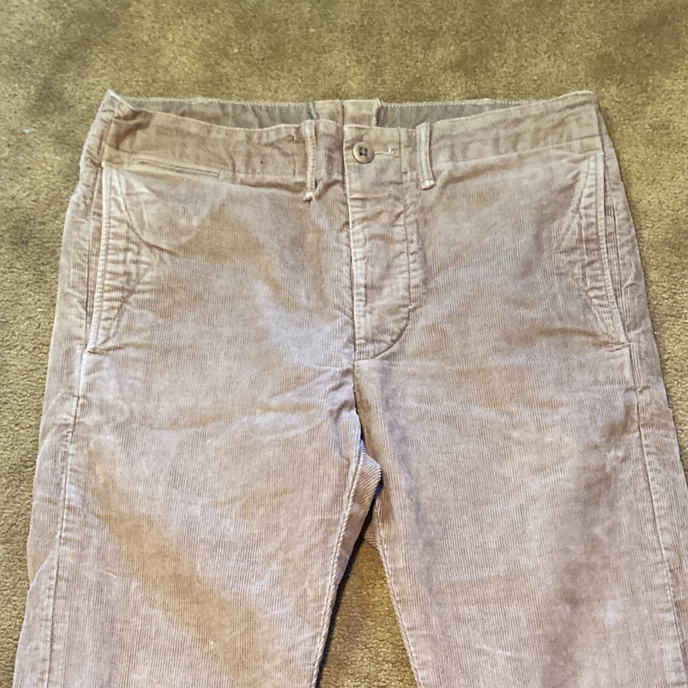 Ralph Lauren RRL Corduroy Officer Chinos